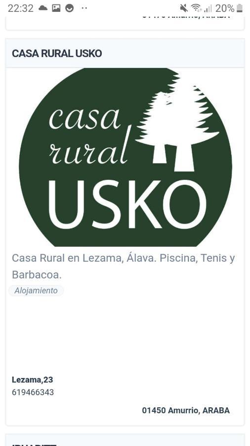 Casa Rural Usko X Vi0020 Amurrio Zewnętrze zdjęcie